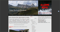 Desktop Screenshot of pelmo-mondeval.it
